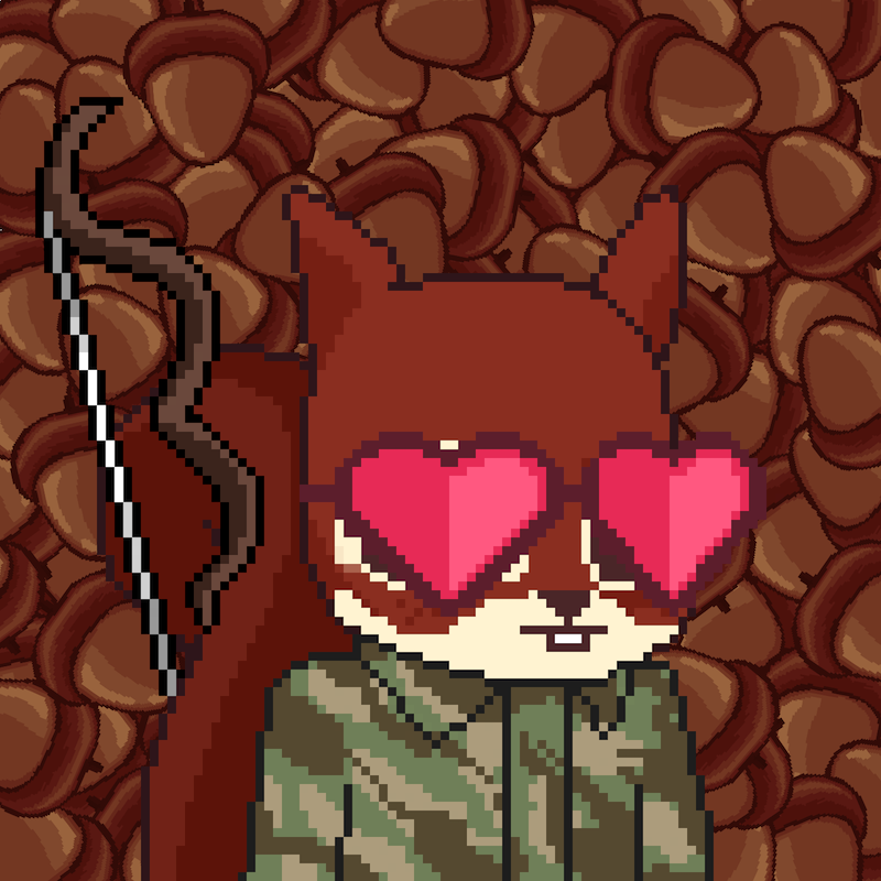 Pixel Squirrels #690